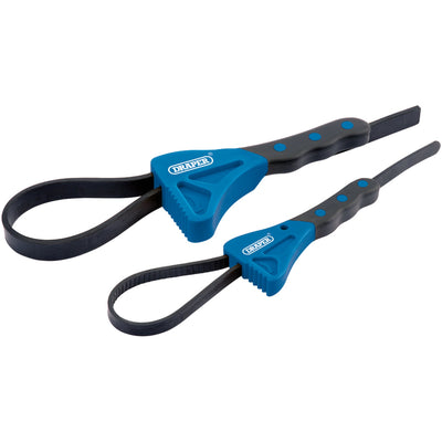 DR-43863 — Soft Grip Strap Wrench Set (2 Piece)