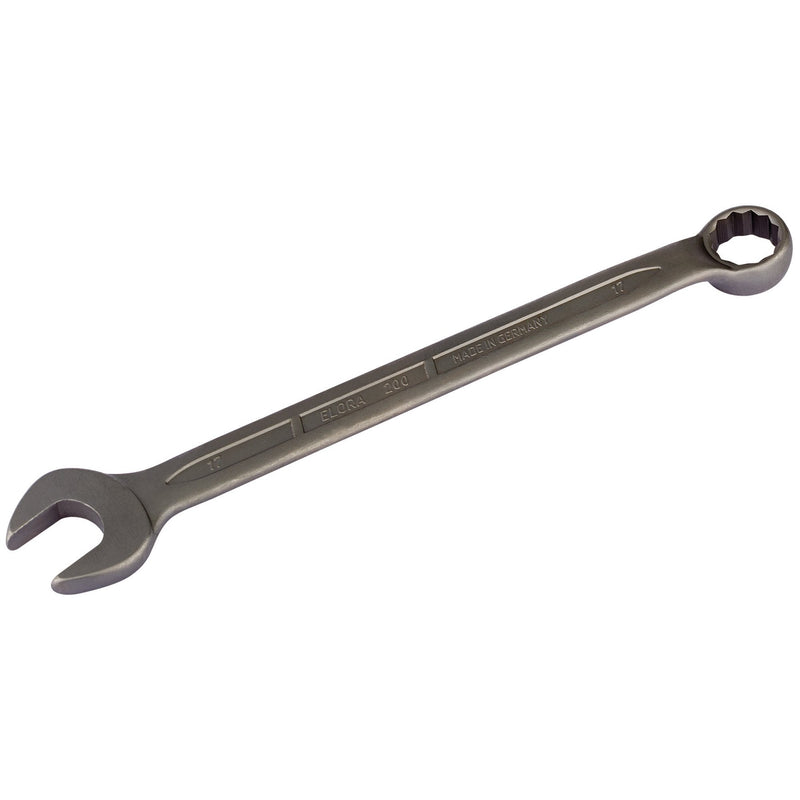 DR-44016 — Elora Long Stainless Steel Combination Spanner, 17mm