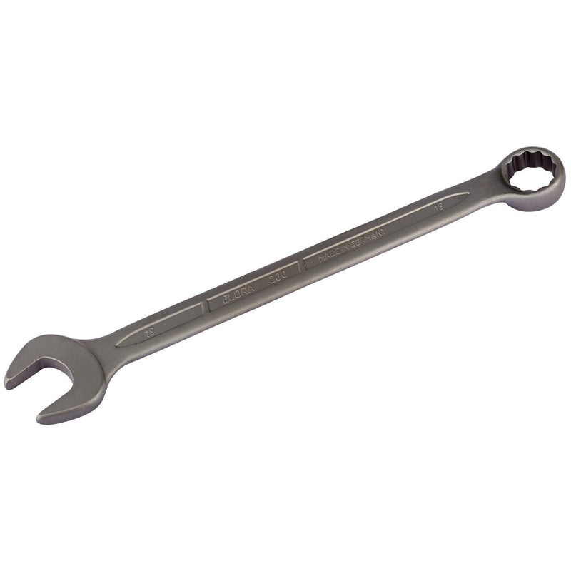 DR-44017 — Elora Long Stainless Steel Combination Spanner, 19mm