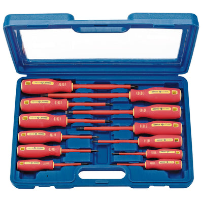 DR-46541 — Fully Insulated Screwdriver Set (12 Piece)