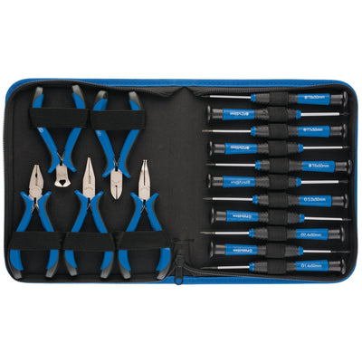 DR-48958 — Precision Pliers and Screwdriver Set (16 Piece)