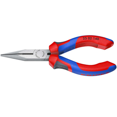 DR-49171 — KNIPEX 25 02 140 SB Long Nose Pliers, 140mm
