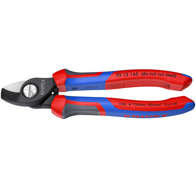 DR-49174 — KNIPEX 95 12 165 SB Cable Shears, 165mm