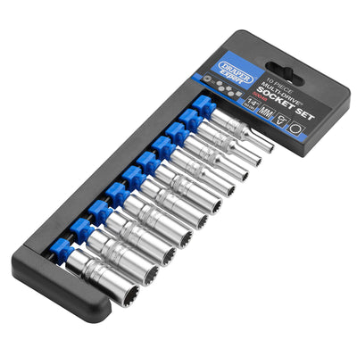 DR-50048 — Draper Expert Multi-Drive® Metric Deep Socket Set, 1/4" Sq. Dr. (10 Piece)