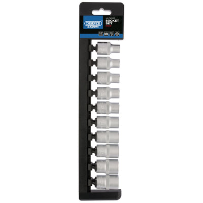 DR-50236 — Draper Expert Metric Socket Set, 1/2" Sq. Dr. (10 Piece)