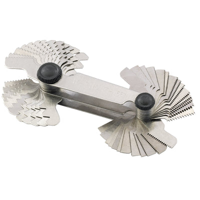 DR-51072 — 52 Blade 4-62 BSW Screwpitch Gauge Set, 0.25 - 6mm