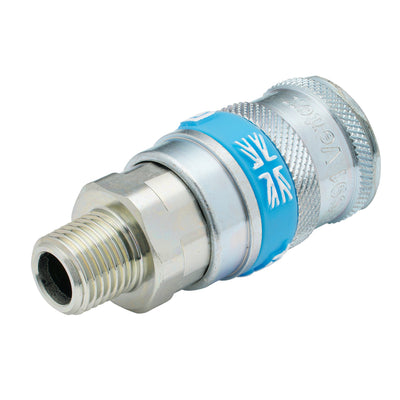 DR-51402 — 1/4" BSP Taper Male Thread Vertex Air Coupling