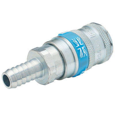 DR-51417 — 3/8" Bore Vertex Air Line Coupling with Tailpiece (Sold Loose)