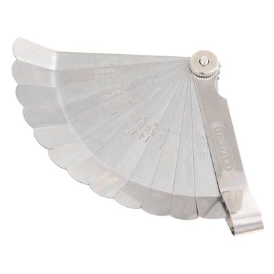 DR-51729 — 12 Blade Metric and Imperial Angled Tappet Gauge