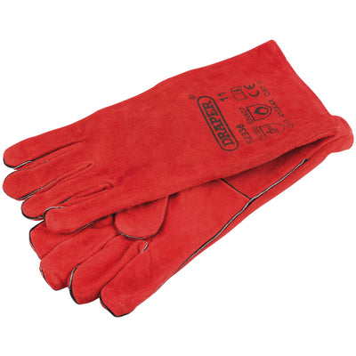 DR-52336 — Leather Welders Gauntlets
