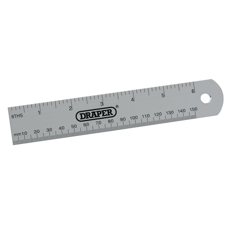 DR-52396 — Aluminium Rule, 152mm/6"