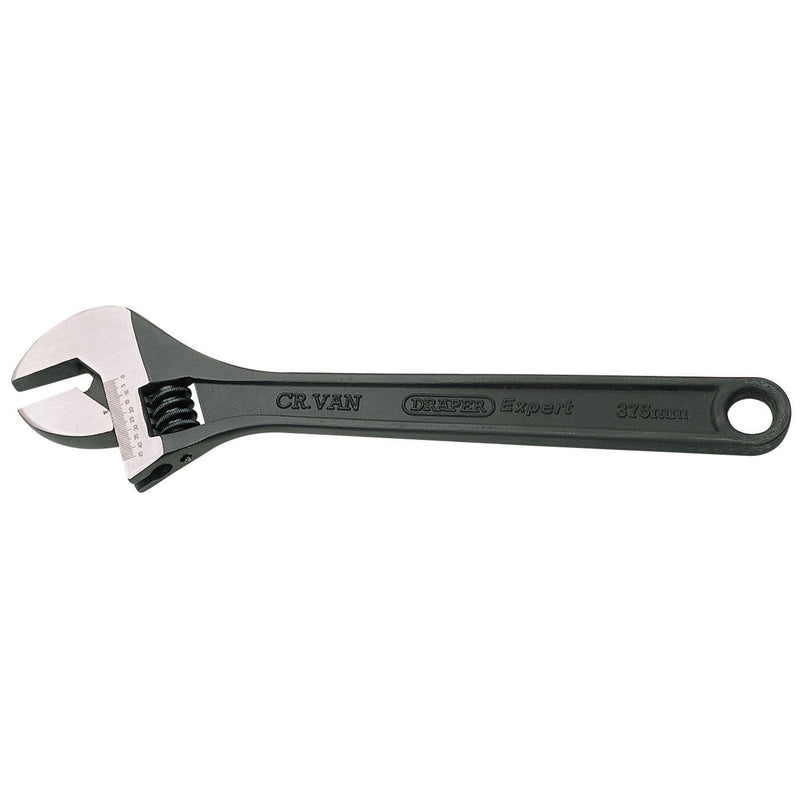 DR-52683 — Draper Expert Crescent-Type Adjustable Wrench with Phosphate Finish, 375mm, 45mm