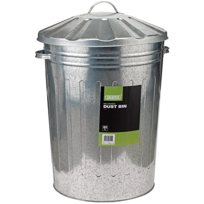 DR-53254 — Galvanised Dust Bin, 85L