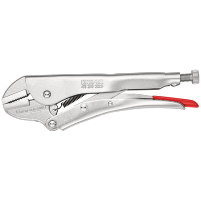 DR-54218 — KNIPEX 41 24 225 Straight Jaw Self Grip Pliers, 225mm
