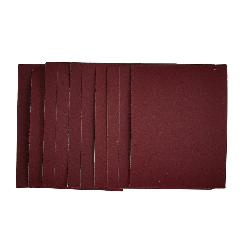 DR-54806 — 1/4 Sanding Sheets, 115 x 150mm, 240 Grit (Pack of 10)