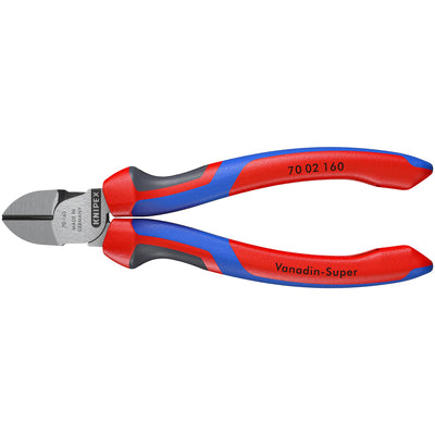 DR-55499 — KNIPEX 70 02 160 SB Diagonal Cutter, 160mm