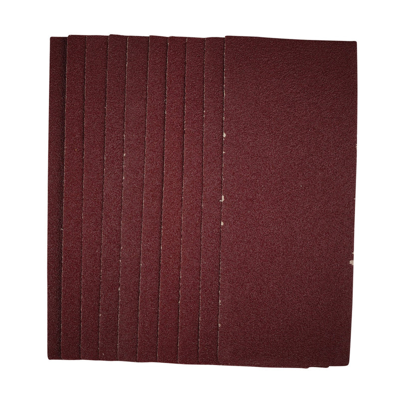 DR-55737 — 1/3 Sanding Sheets, 93 x 230mm, 40 Grit (Pack of 10)