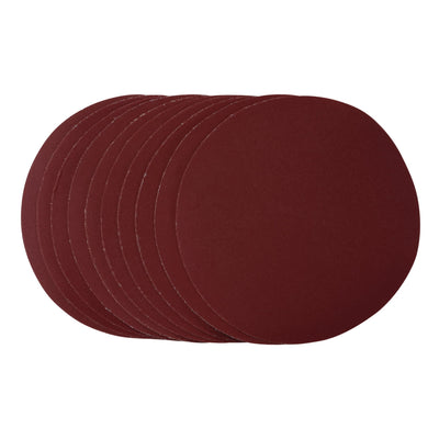 DR-56371 — Sanding Discs, 180mm, Hook & Loop, 320 Grit, (Pack of 10)