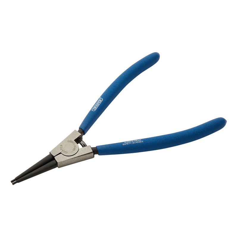 DR-56423 — Straight Tip External Circlip Pliers, 210mm