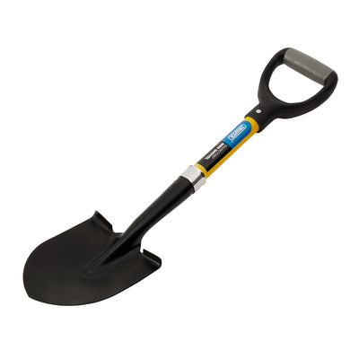DR-57569 — Round Point Mini Builders Shovel with Fibreglass Shaft