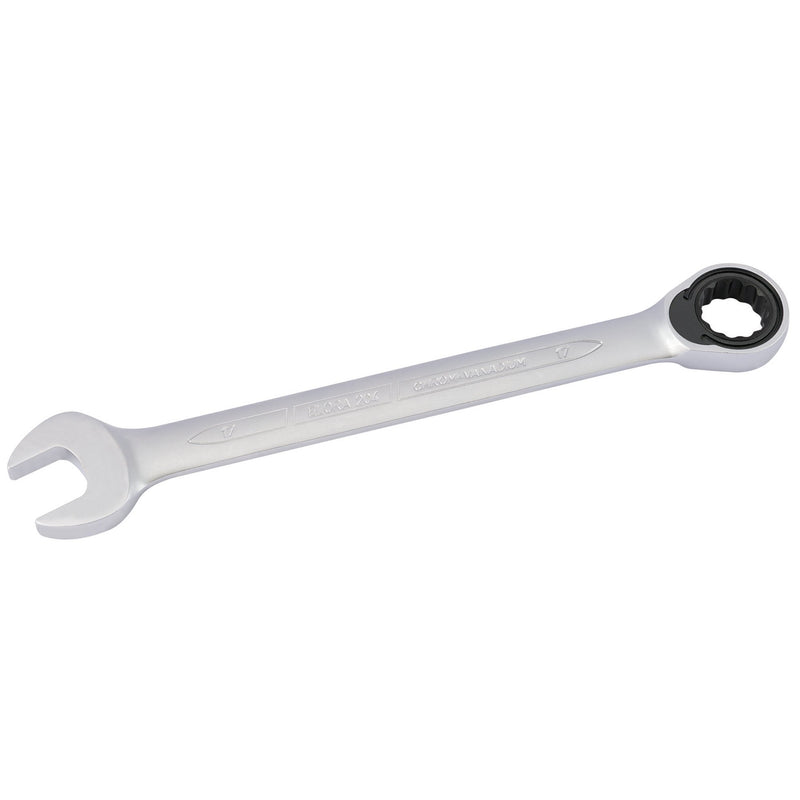 DR-58600 — Elora Metric Ratcheting Combination Spanner, 17mm