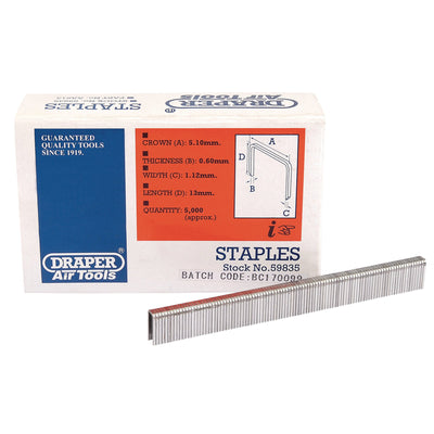 DR-59835 — Staples, 13mm (5000)
