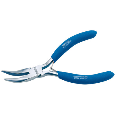 DR-60742 — Carbon Steel Bent Nose Pliers, 125mm