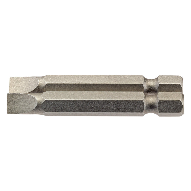 DR-64096 — Plain Slot Insert Bit, 6mm, 1/4" Hex, 50mm Long (Pack of 2)