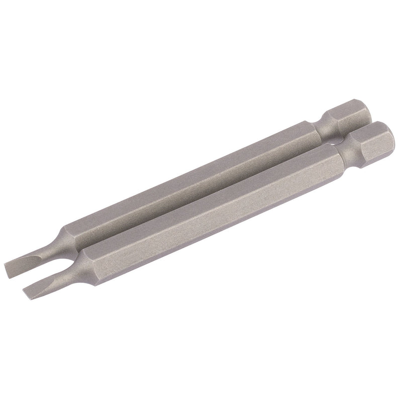 DR-64292 — Plain Slot Insert Bit, 3mm, 1/4" Hex, 75mm Long (Pack of 2)