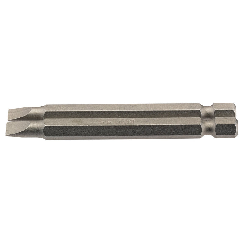 DR-64296 — Plain Slot Insert Bit, 5.5mm, 1/4" Hex, 75mm Long (Pack of 2)