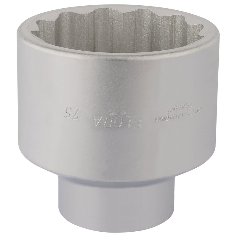 DR-67418 — Elora Bi-Hexagon Socket, 1" Sq. Dr., 75mm