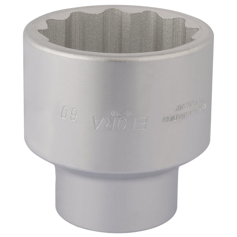 DR-67442 — Elora Bi-Hexagon Socket, 1" Sq. Dr., 60mm