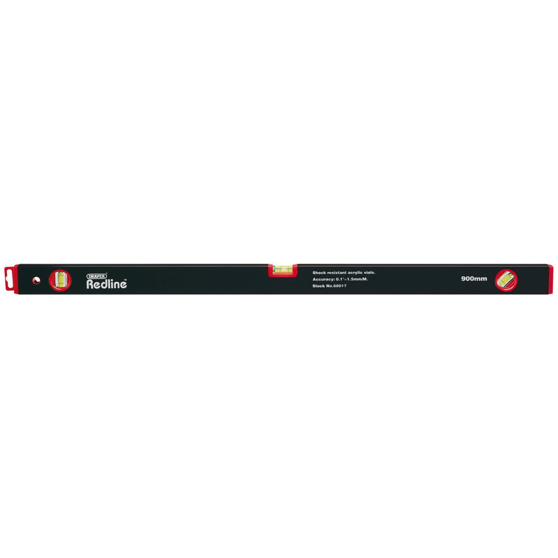 DR-68017 — Draper Redline® Box Spirit Level, 900mm