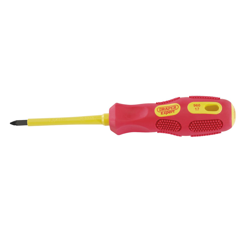 DR-69228 — Draper Expert VDE Approved Fully Insulated PZ TYPE Screwdriver, No.1 x 80mm
