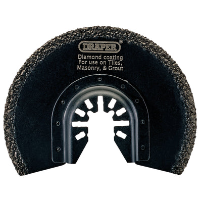 DR-70469 — Oscillating Multi-Tool Diamond Coated Cutting Blade, 88mm