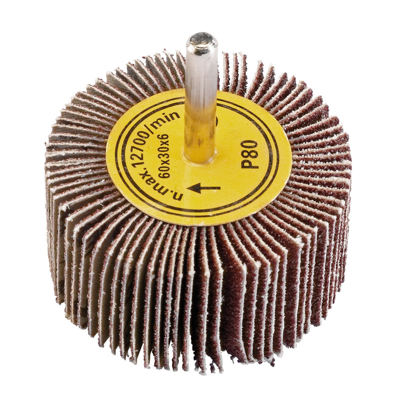 DR-71919 — Abrasive Flap Wheel, 60 x 30mm, 80 Grit
