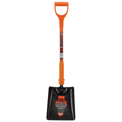 DR-75168 — Draper Expert Fully Insulated Contractors Square Mouth Shovel