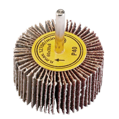 DR-76466 — Abrasive Flap Wheel, 60 x 30mm, 40 Grit