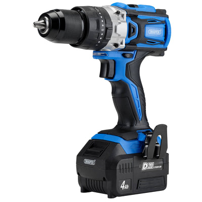 DR-79894 — D20 20V Brushless Combi Drill, 1 x 4.0Ah Battery, 1 x Fast Charger