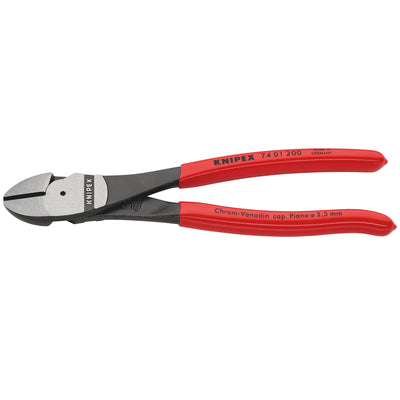 DR-80272 — KNIPEX 74 01 200 SBE High Leverage Diagonal Cutter, 200mm