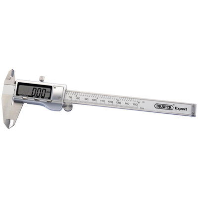 DR-80859 — Draper Expert Dual Reading Digital Vernier Caliper, 0-150mm