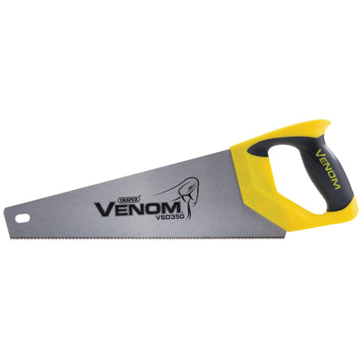 DR-80874 — Draper Venom® Second Fix Double Ground Tool Box Saw, 350mm, 11tpi/12ppi