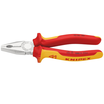 DR-81204 — KNIPEX 03 06 180 VDE Combination Pliers, 180mm