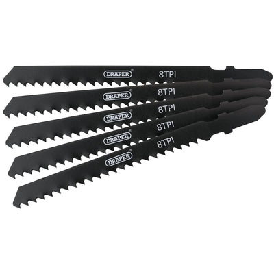 DR-81724 — Draper Expert DT111C Jigsaw Blade Set, 100mm (5 Piece)