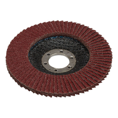 DR-82360 — Aluminium Oxide Flap Disc, 115 x 22.23mm, 60 Grit