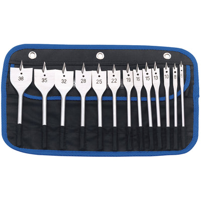 DR-82634 — Flat Wood Bit Set (13 Piece)