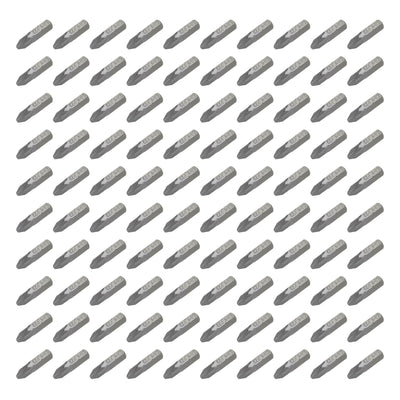 DR-83432 — PZ TYPE Insert Bits, 1/4", No.2 (Bag of 100)