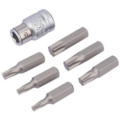 DR-83561 — Draper Expert TX-STAR® Bit and Bit Holder Set, 3/8" Sq. Dr. (7 Piece)