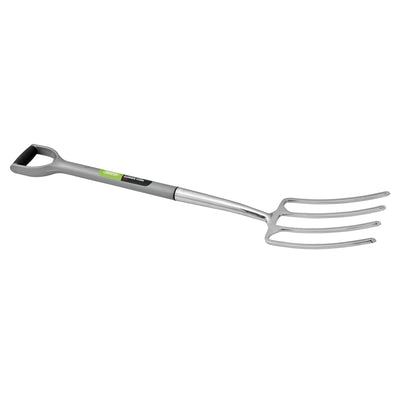 DR-83755 — Stainless Steel Garden Fork with Soft Grip Handle