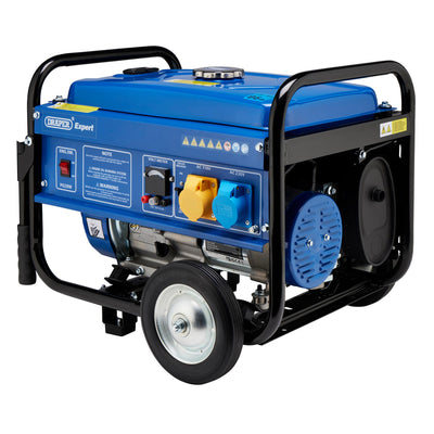 DR-87088 — Draper Expert Petrol Generator with Wheels, 2500W